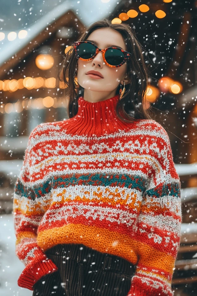 Colorful Knitwear with Fun Patterns for Winter Warmth - photo 6