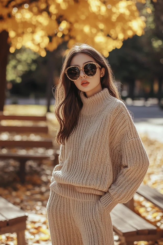 Matching Knit Sets for Fall Weekend Comfort - photo 6