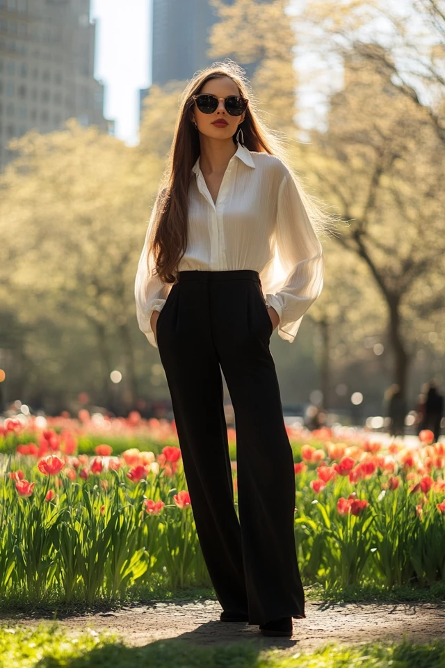 Cropped Wide-Leg Pants for a Spring Refresh - photo 6