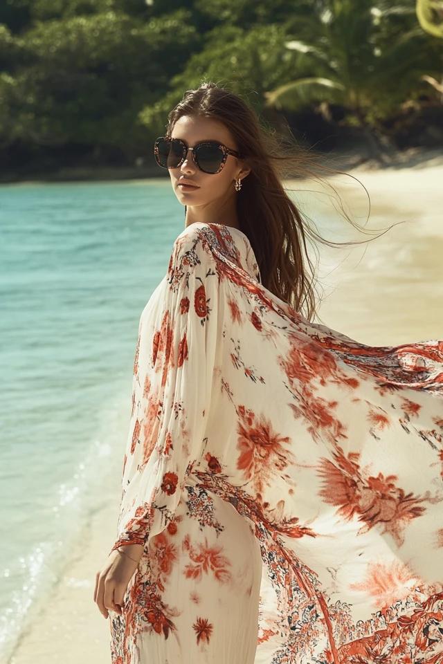 Wide-Sleeve Kaftans for Resort Luxe - photo 6