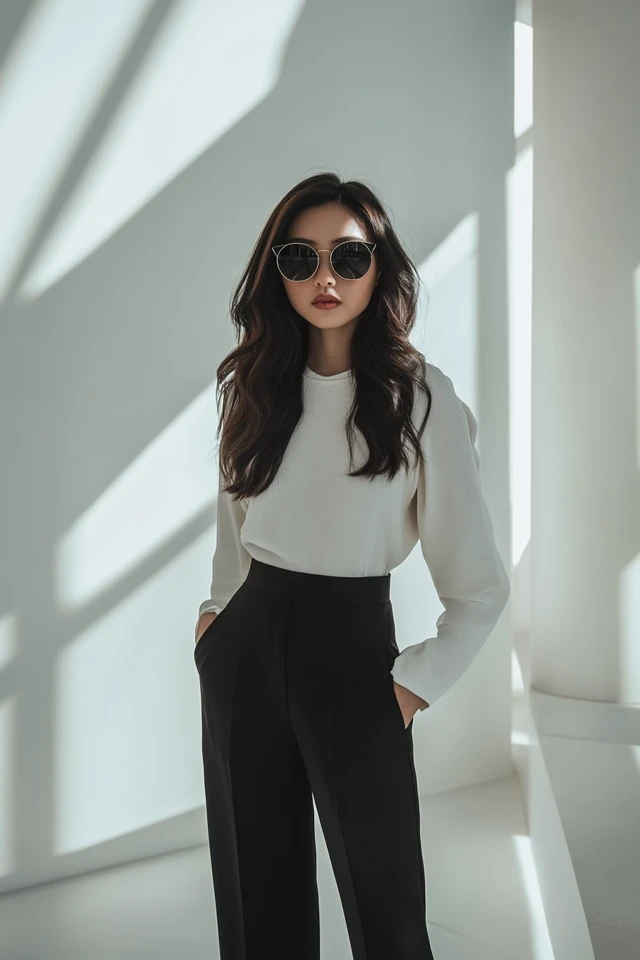 Tapered Crop Pants for Clean, Modern Lines - photo 6