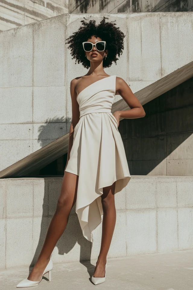 Sleek Asymmetrical Dresses for Modern Elegance - photo 6