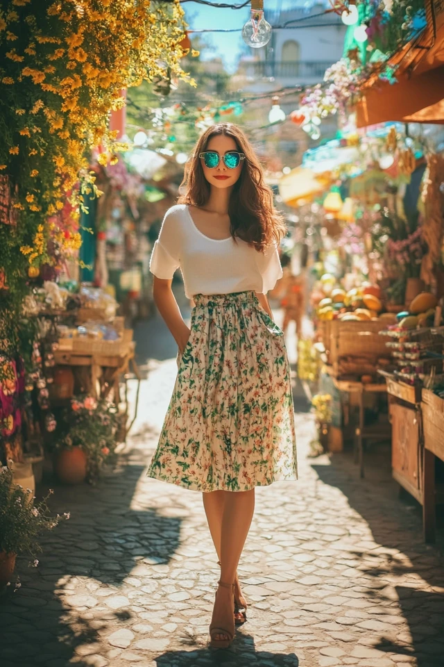 Relaxed Swing Skirts with Pockets: The Perfect Blend of Style and Practicality - photo 6