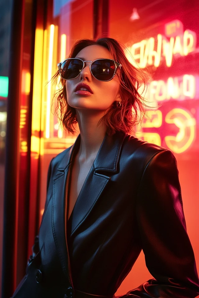 Cropped Leather Blazers for Edgy Outerwear - photo 6