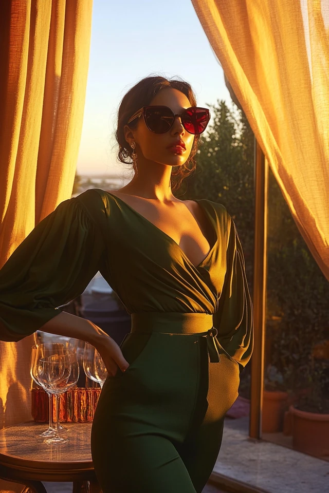 Fitted Wrap Tops with Statement Sleeves: The Perfect Blend of Elegance and Drama - photo 6