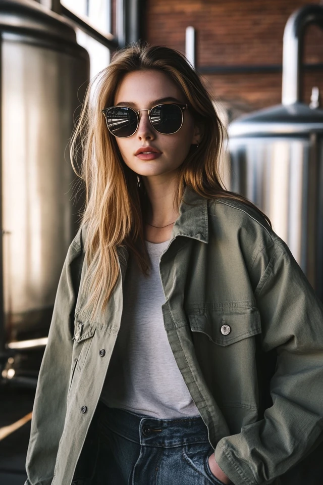 Edgy Brewery Tour Styles with Utility Jackets: Functional Fashion for Casual Outings - photo 6