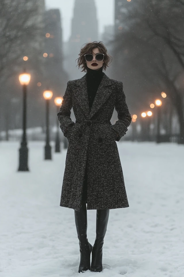 Minimalist Winter Stroll Outfits with Tailored Coats: Sophisticated Comfort for Crisp Days - photo 6