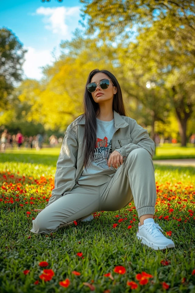 Fun Day at the Park Styles with Comfortable Sneakers: Practical and Chic Looks for Outdoor Adventures - photo 6
