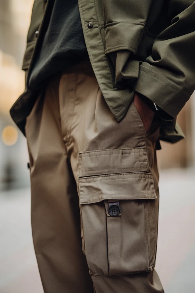 Relaxed Cargo Pants for Utility Chic - photo 6