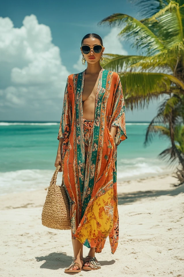 Breezy Kaftans for Vacation-Ready Outfits - photo 6