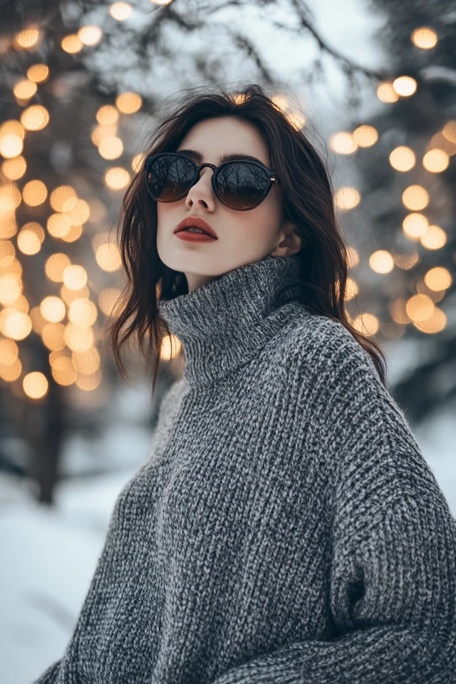 Easy Turtleneck Sweaters for Winter Styling - photo 6
