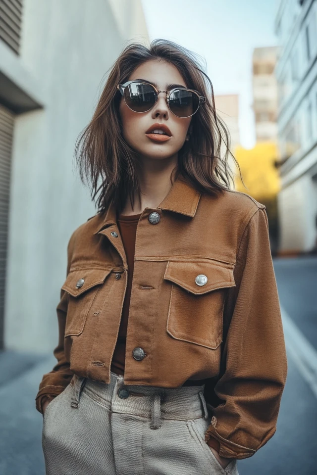 Trendy Cropped Jackets for Modern Looks - photo 6