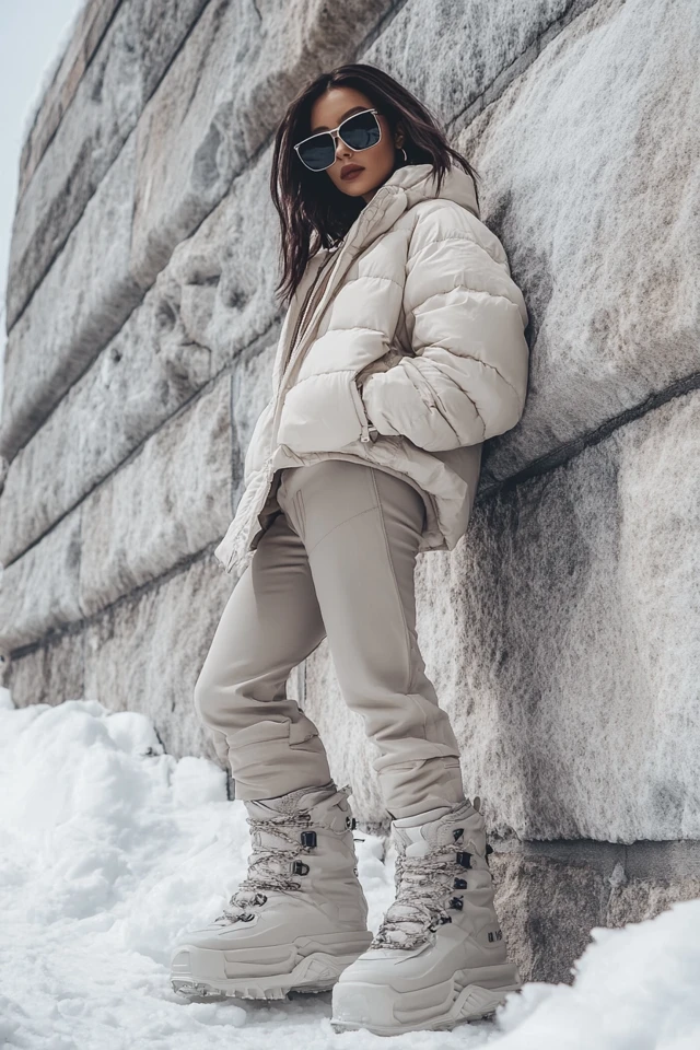 Puffy Snow Boots for Slushy Winter Streets: Stay Warm, Dry, and Stylish - photo 6