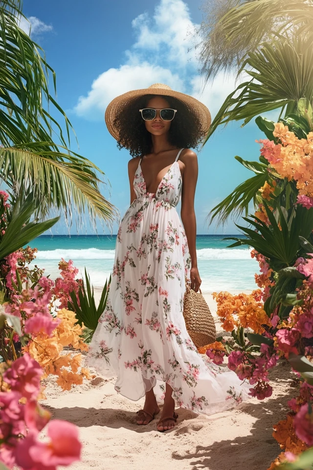 Long Flowy Sundresses for Beach Weather Vibes - photo 6