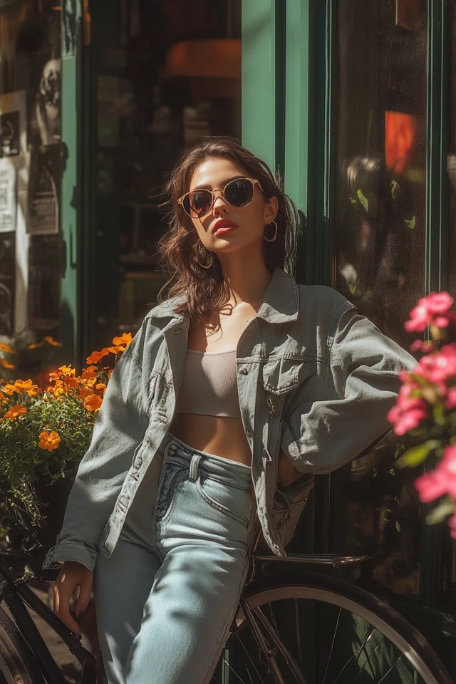 Stylish Cropped Jackets for Mild Spring Mornings - photo 6