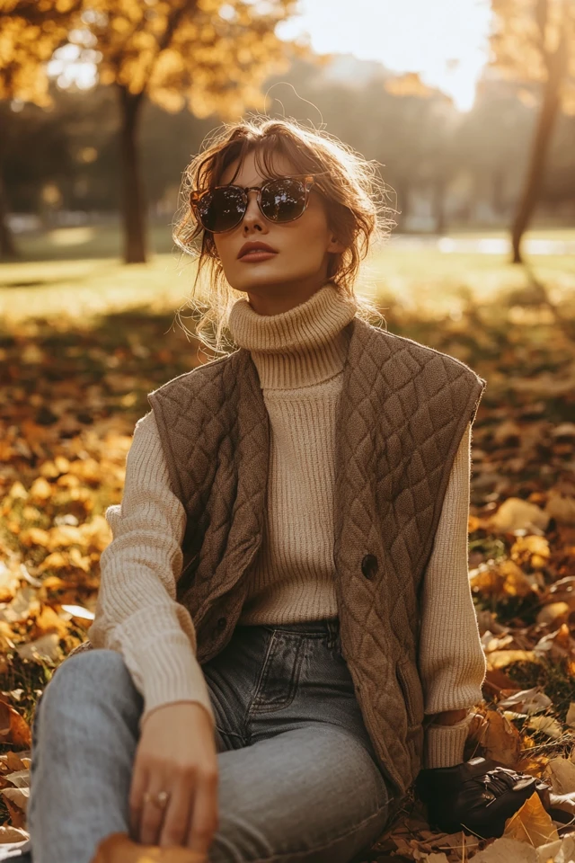 Layered Gilets for Breezy Fall Weather - photo 6