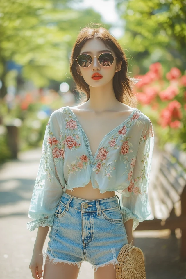 Relaxed Peasant Tops for Warm Summer Strolls - photo 6