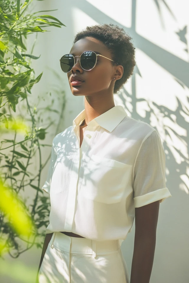 Short-Sleeve Button-Ups for Springtime Sunshine: A Breezy and Stylish Wardrobe Must-Have - photo 6