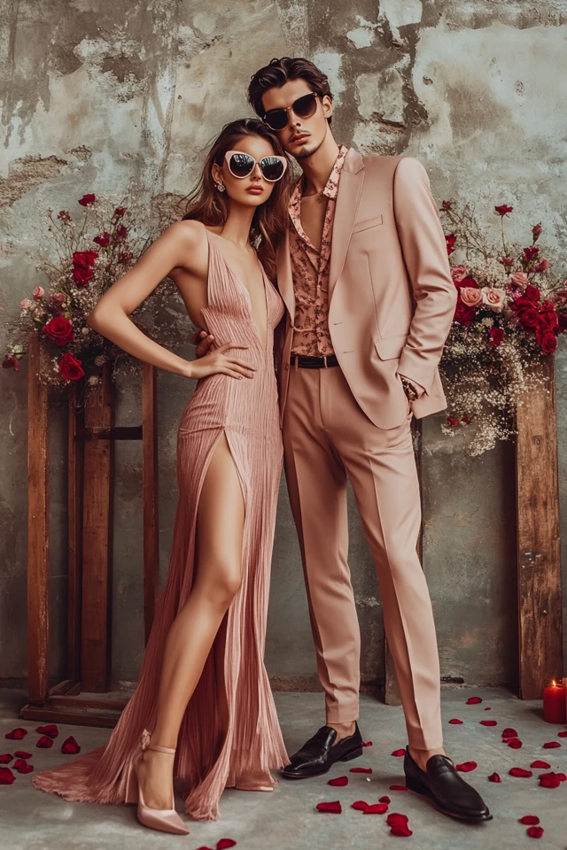 Matching Couples Outfits for Valentine’s Celebrations - photo 6