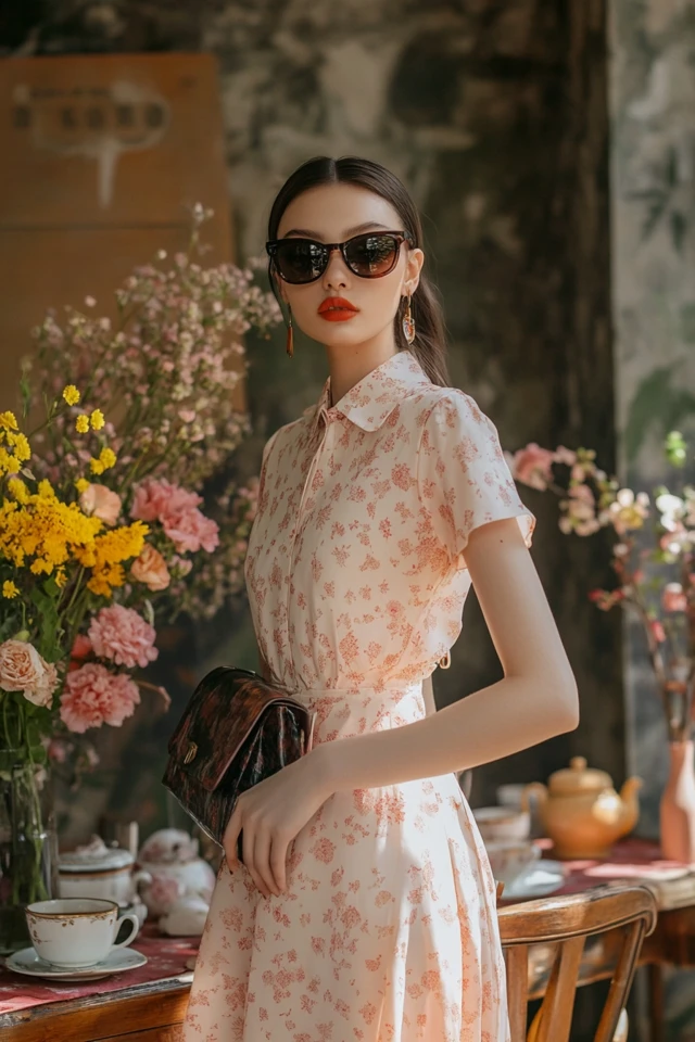 Elegant Midi Dresses for High Tea Events - photo 6