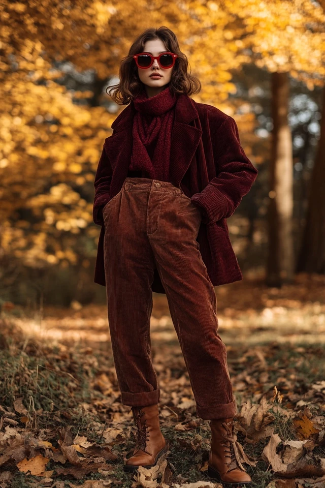 Mixing Corduroy and Wool for Warm Autumn Coats - photo 6