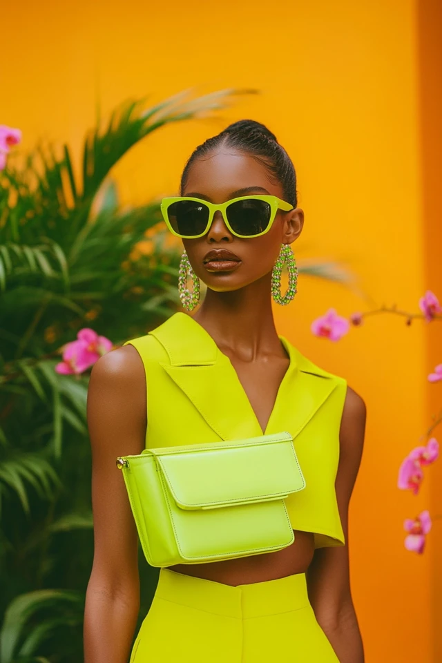 Bold Accessories in Neon Hues for Summer Pops - photo 6