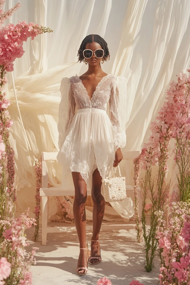Sheer Overlay Dresses for Summer Weddings - photo 6