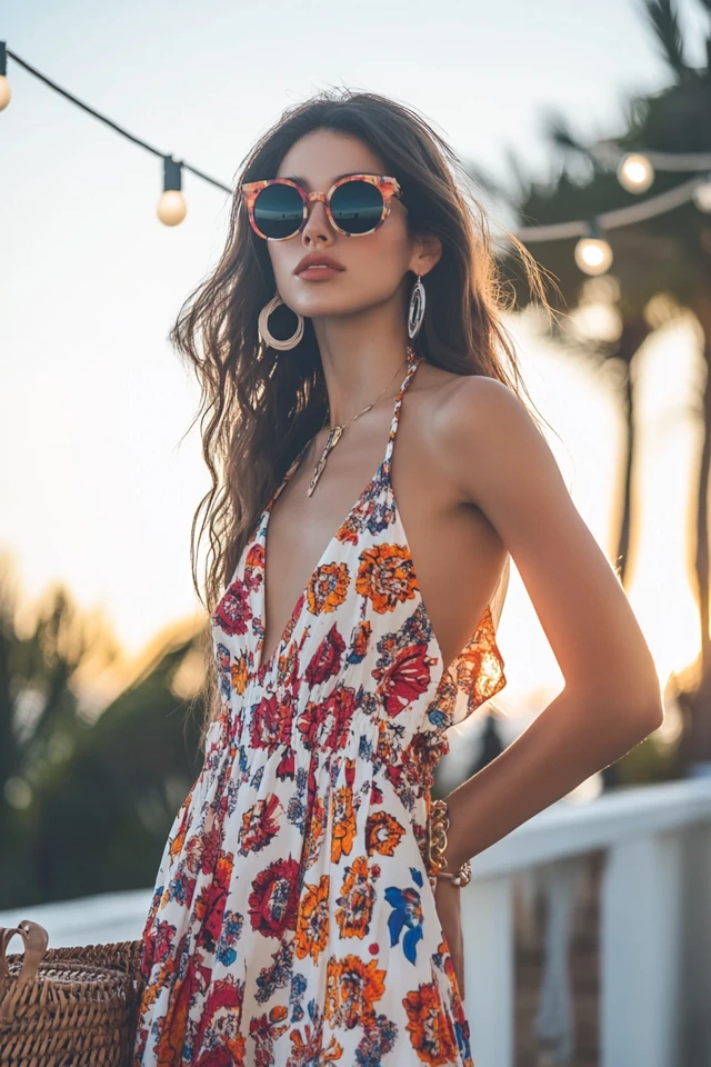 Strappy Maxi Dresses in Bold Prints for Summer Nights - photo 6