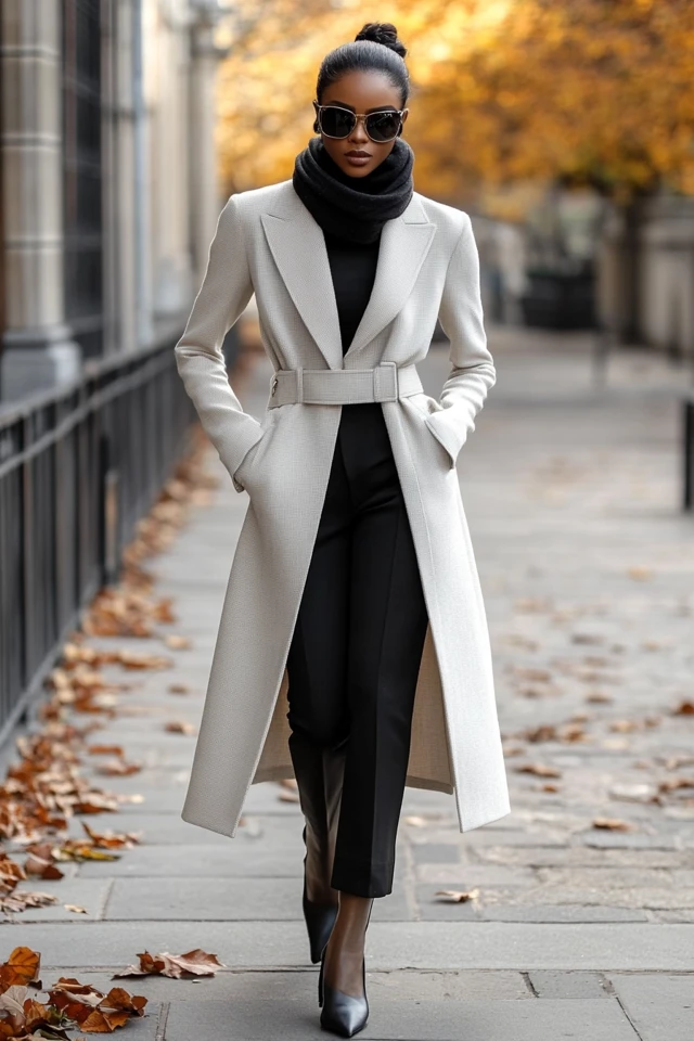 Longline Coats with Structured Silhouettes - photo 6