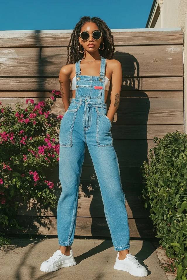 Relaxed Tapered Overalls for Playful Outfits - photo 6