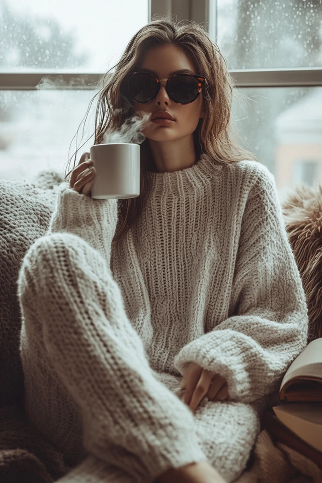 Relaxed Knit Sets for Indoors on Rainy Days - photo 6