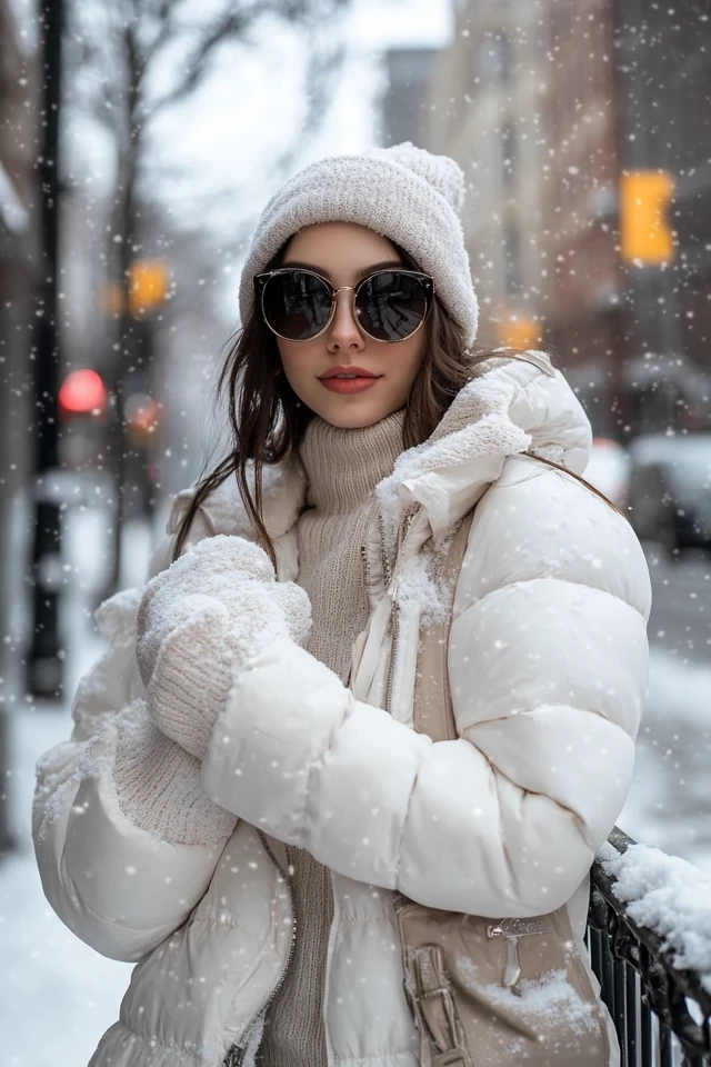 Soft Puffer Gloves for Icy Morning Commutes - photo 6