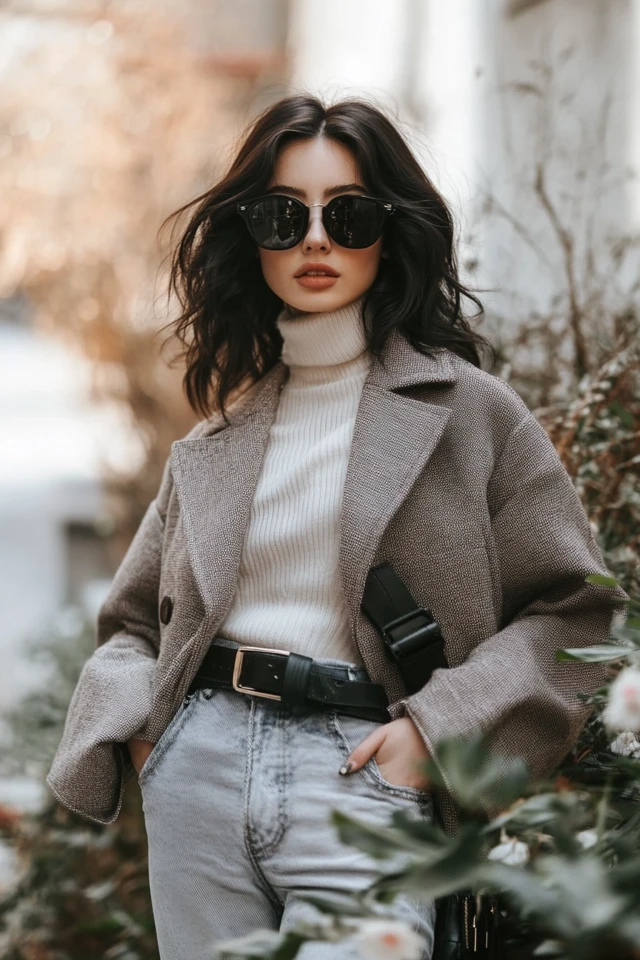 Cropped Jackets for Mild Early Spring Temperatures - photo 6