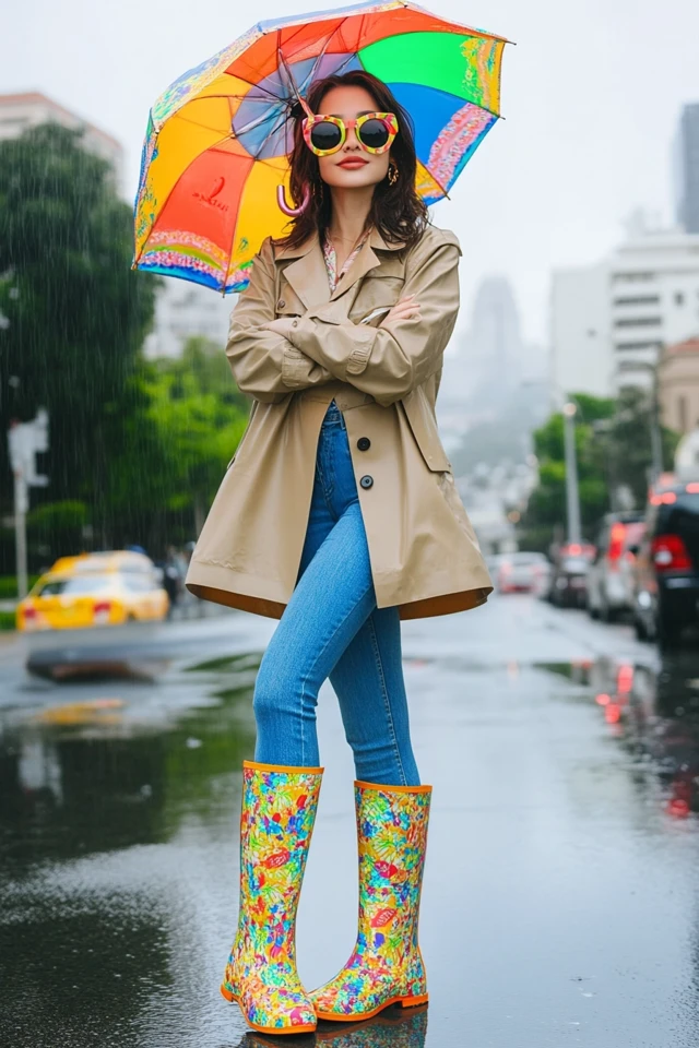 Rain Boots with Fun Prints for Puddle-Jumping Weather - photo 6