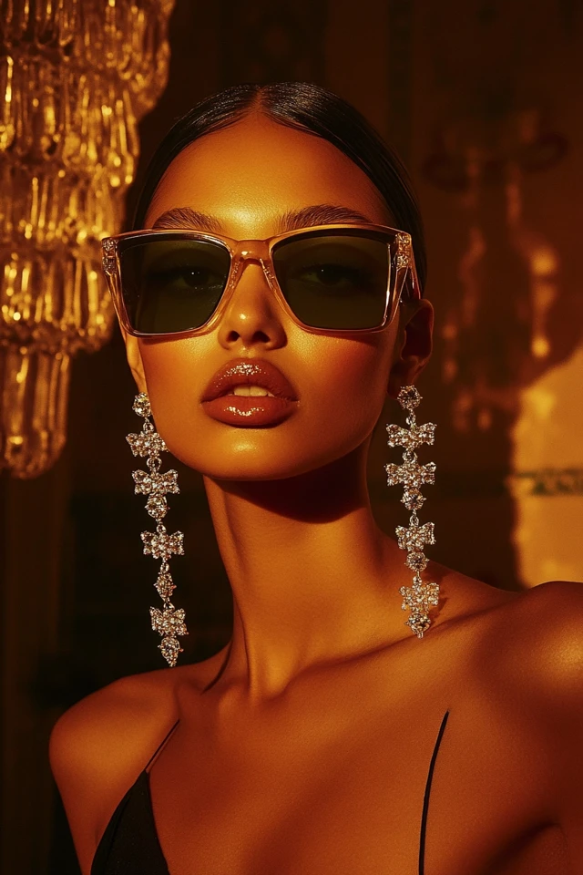 How to Wear Crystal Drop Earrings for Evening Glam - photo 6