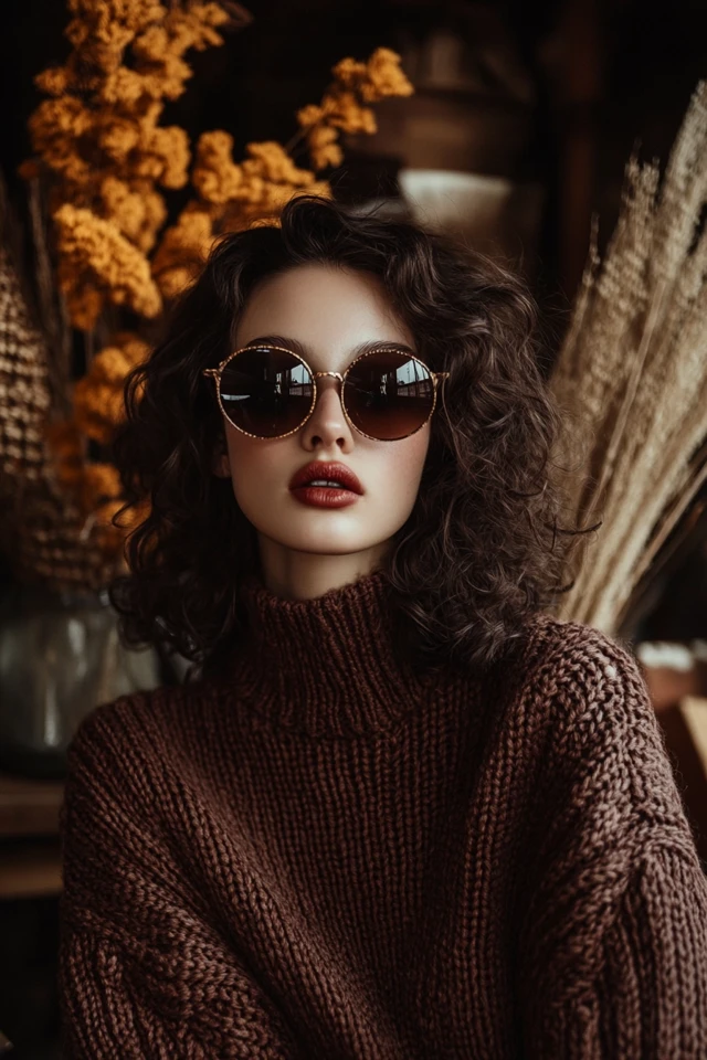 Chocolate and Burgundy Pairings for Cozy Knitwear: A Warm and Elegant Duo - photo 6