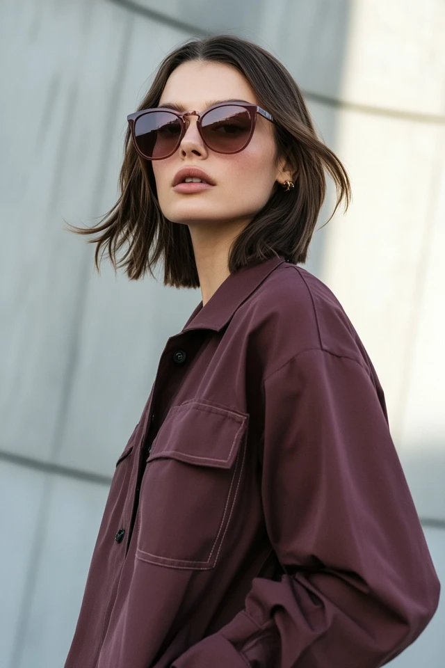Mixing Brown and Mauve in Modern Work Jackets - photo 6