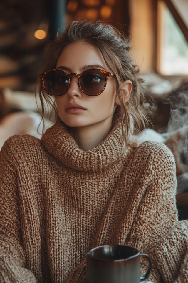 Warm Sweater Dresses for Winter Cabin Trips - photo 6