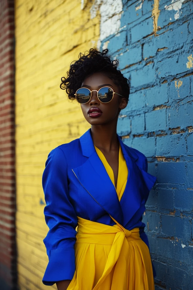Mixing Cobalt Blue and Lemon Yellow for Bold Dresses: A Vibrant Guide to Standout Style - photo 6