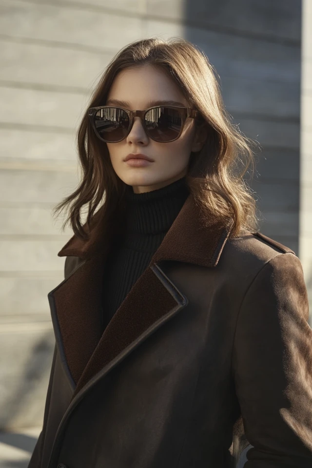 Leather and Suede Blends for Sophisticated Outerwear - photo 6