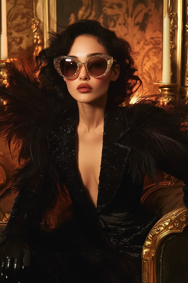 Mixing Satin and Feathers for Luxe Statement Pieces - photo 2