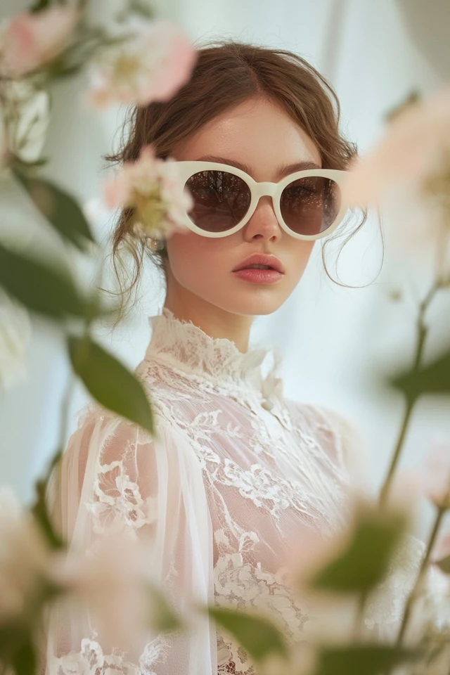 Lace and Chiffon Combinations for Romantic Bridal Looks - photo 6