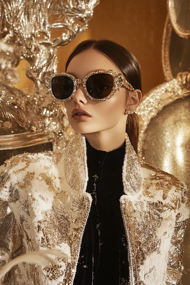 Mixing Metallics and Velvet for Festive Holiday Jackets - photo 6