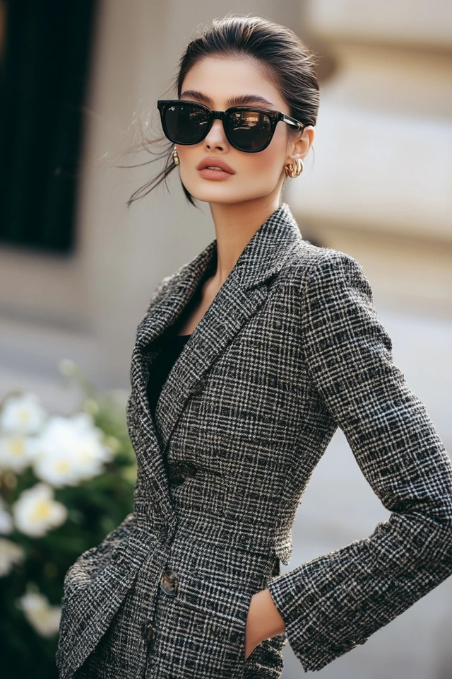 Cropped Tweed Jackets for Spring Elegance - photo 6