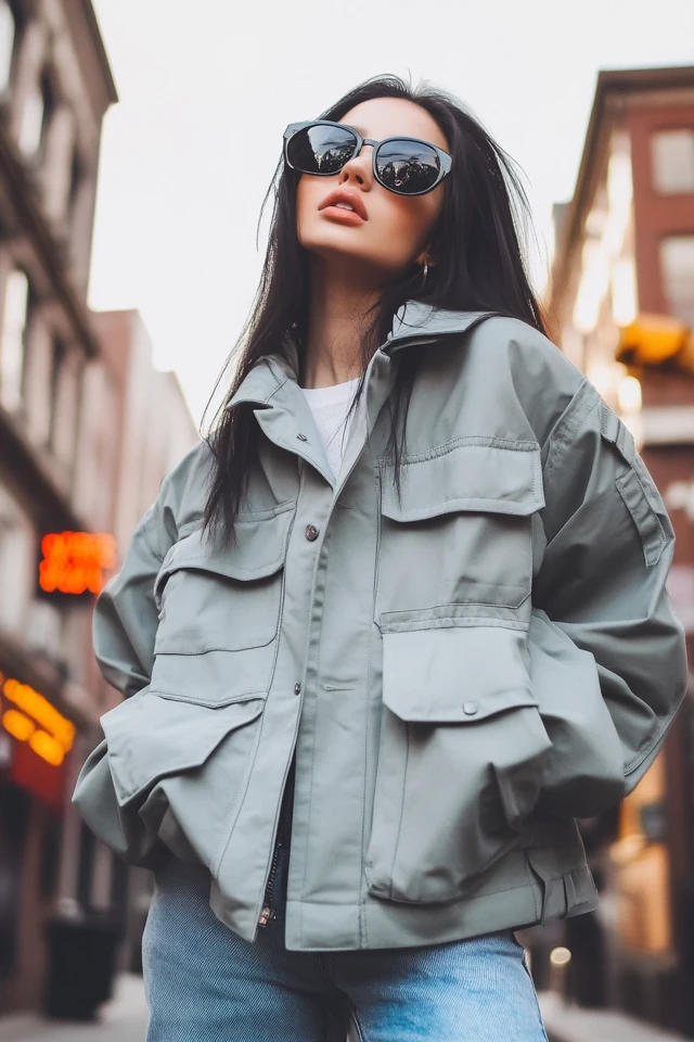 Oversized Utility Jackets for Casual Streetwear - photo 6
