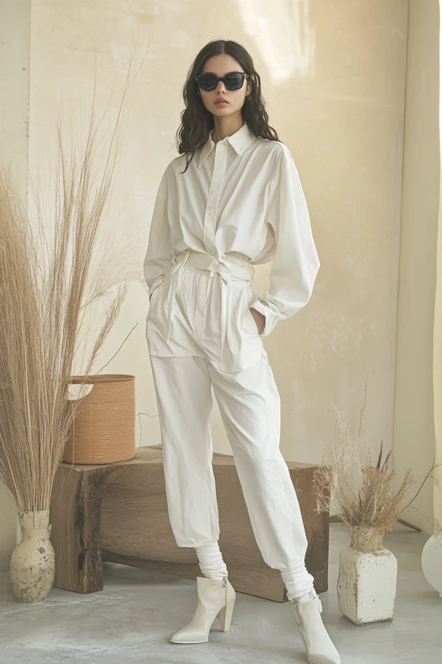 Oversized Button-Down Shirts as Dresses - photo 6
