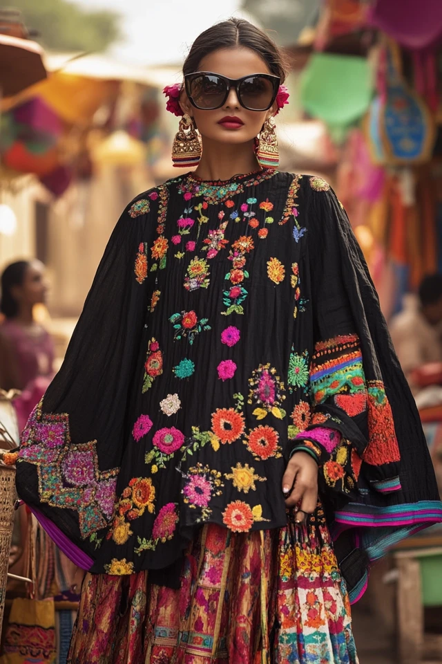 Vibrant Cultural Festival Styles with Embroidered Details - photo 6