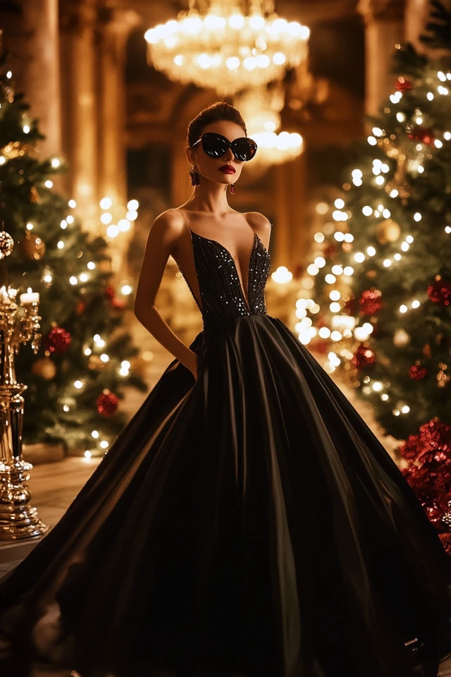 Sophisticated Holiday Ball Gowns with Luxurious Fabrics - photo 6