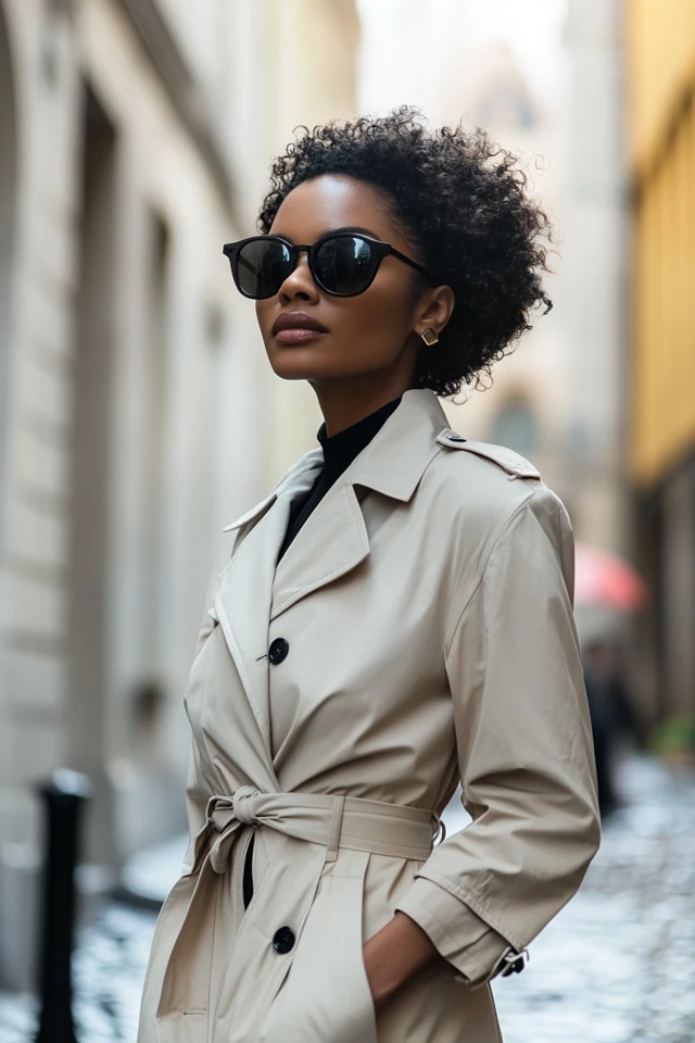 Neutral Trench Coats for Transitional Seasons - photo 6