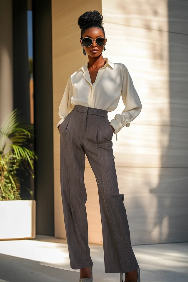 Tailored Wide-Leg Trousers for Modern Looks - photo 5